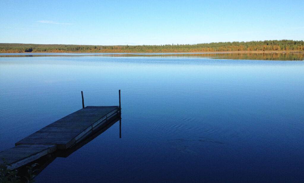 Jetty by the river