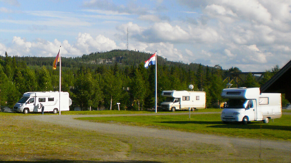 Campsites at Meselefors Camping