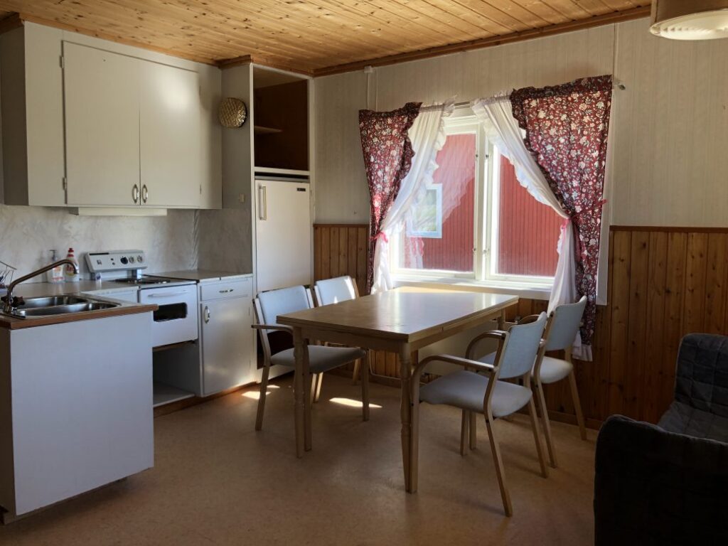 Kitchen in cabin 1